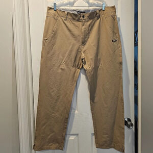 Oakley Men's •Size 40• Tan Outdoor Golf Performance Pants Lightweight Casual